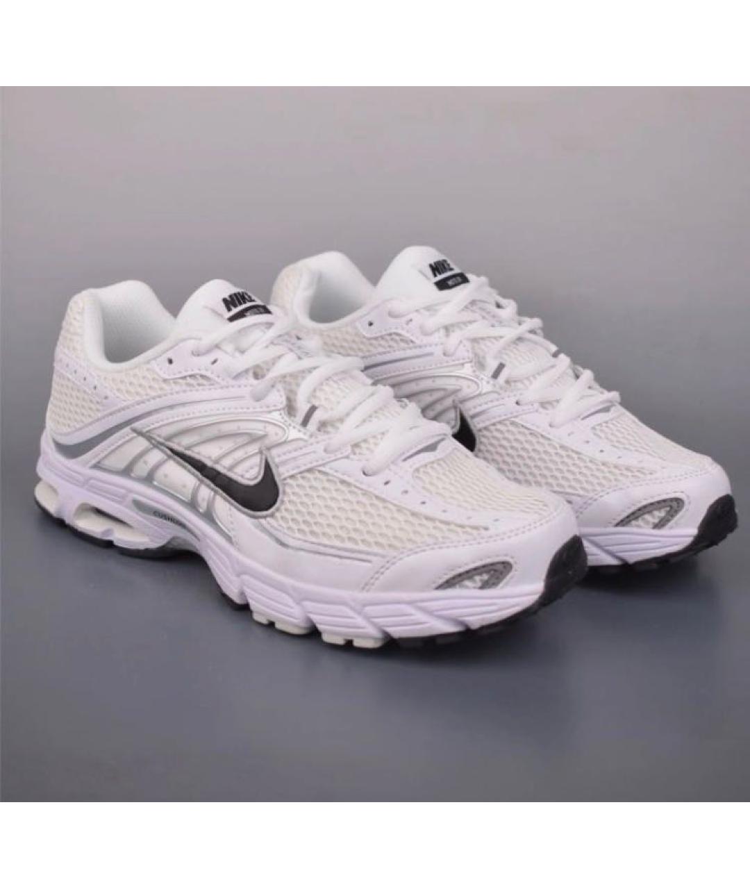NIKE Белые текстильные кроссовки, фото 5