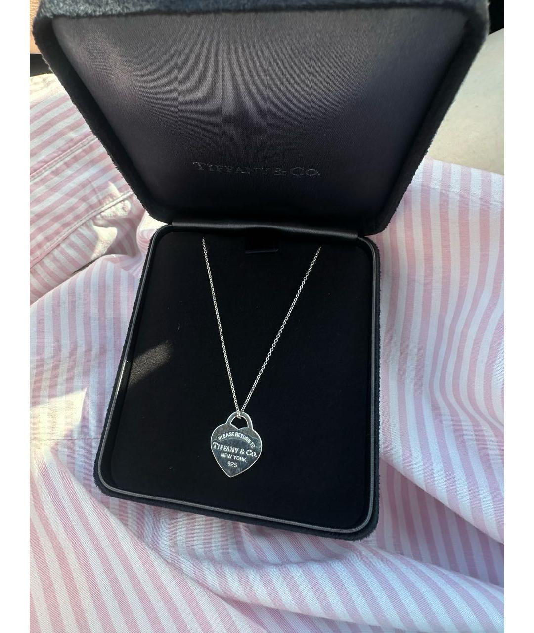 TIFFANY&CO Серебряное серебряное колье, фото 4
