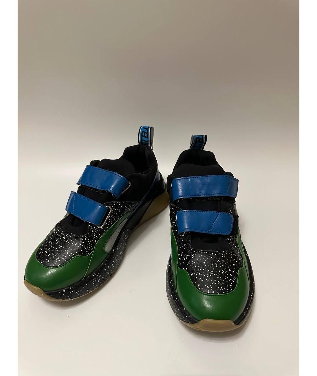 STELLA MCCARTNEY Черные кеды, фото 2