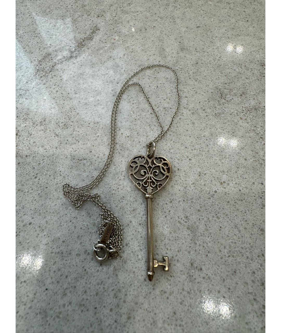 TIFFANY&CO Серебряное серебряное колье, фото 2