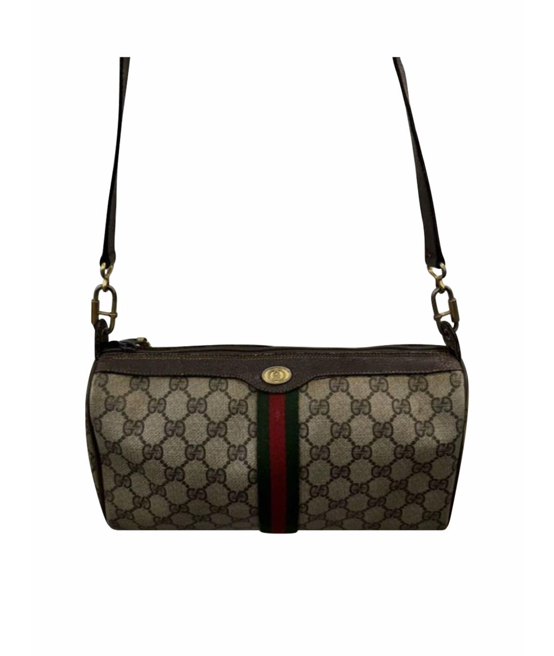 GUCCI Коричневая сумка через плечо, фото 1
