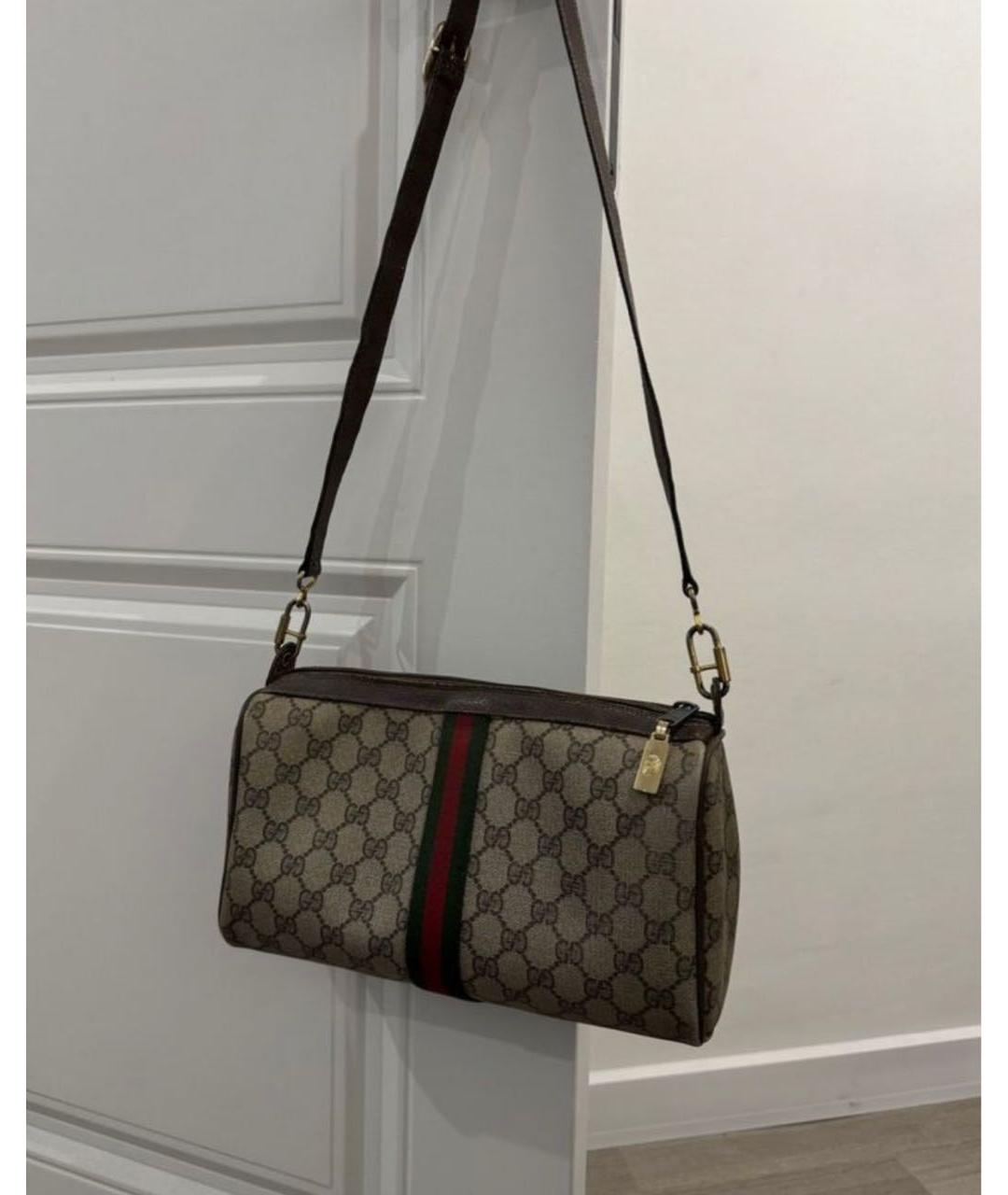 GUCCI Коричневая сумка через плечо, фото 2