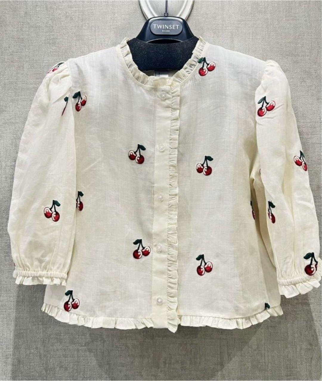 TWIN-SET Бежевая блузы, фото 9