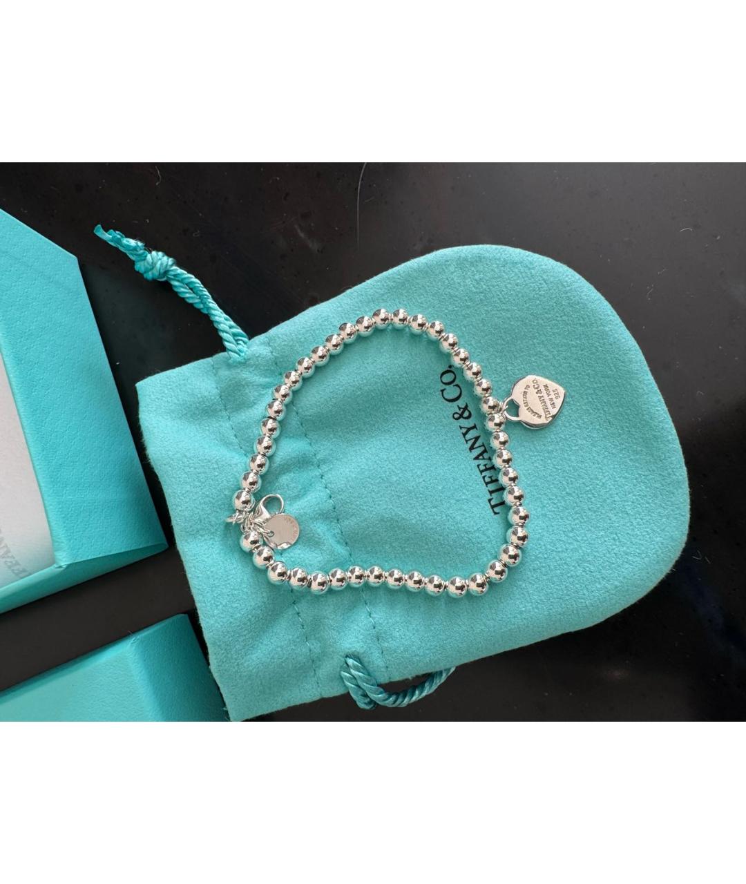 TIFFANY&CO Серебряный серебряный браслет, фото 3