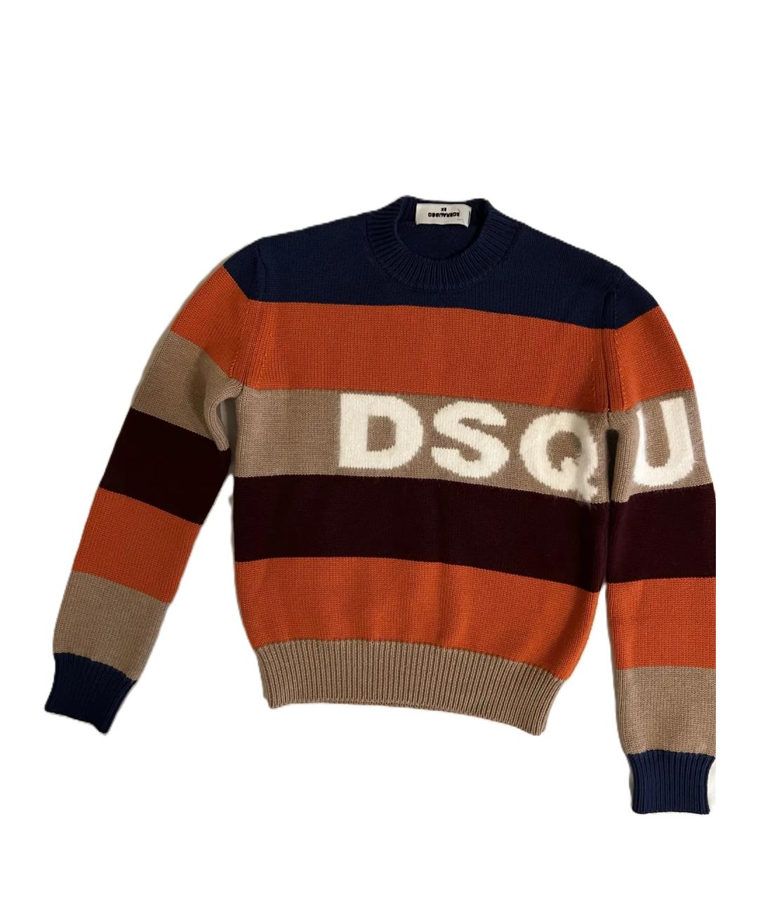DSQUARED2 Мульти шерстяной джемпер / свитер, фото 2
