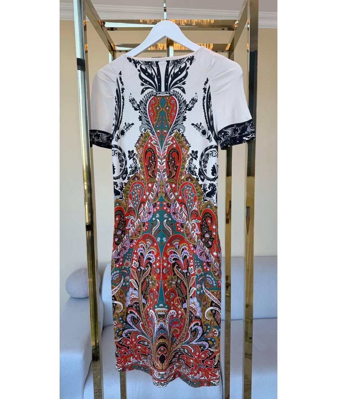 ETRO Мульти вискозное платье, фото 5