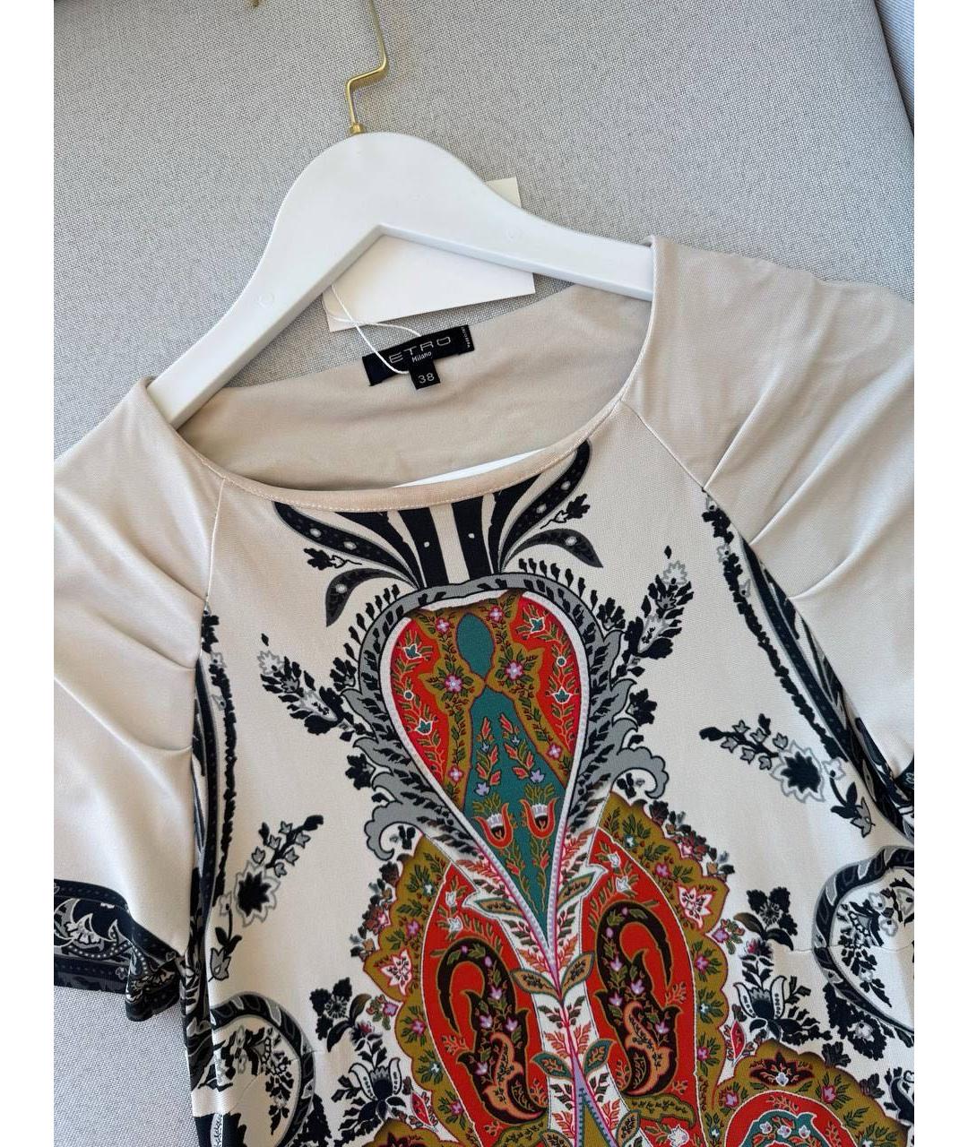 ETRO Мульти вискозное платье, фото 3