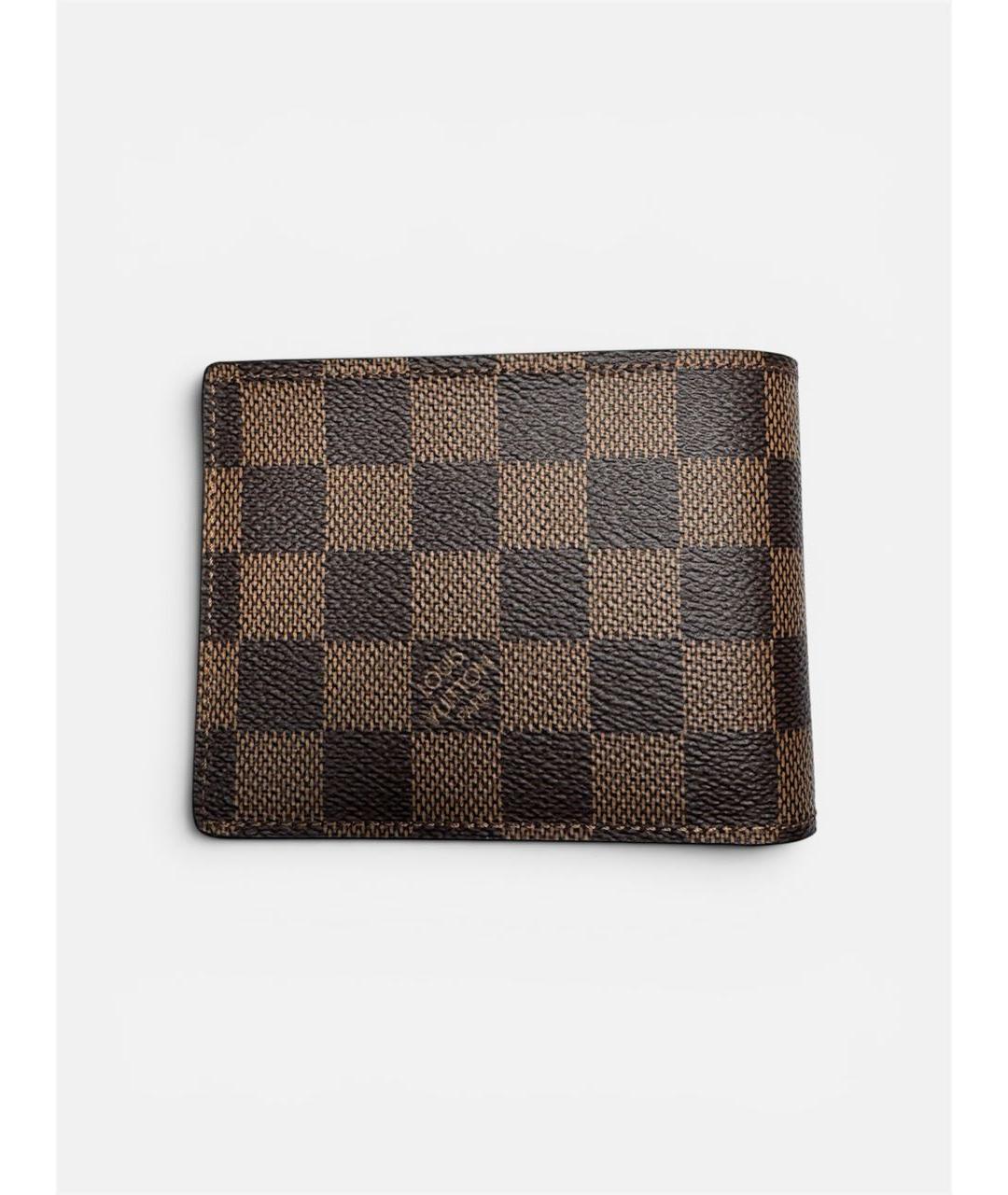 LOUIS VUITTON Коричневый кошелек, фото 2