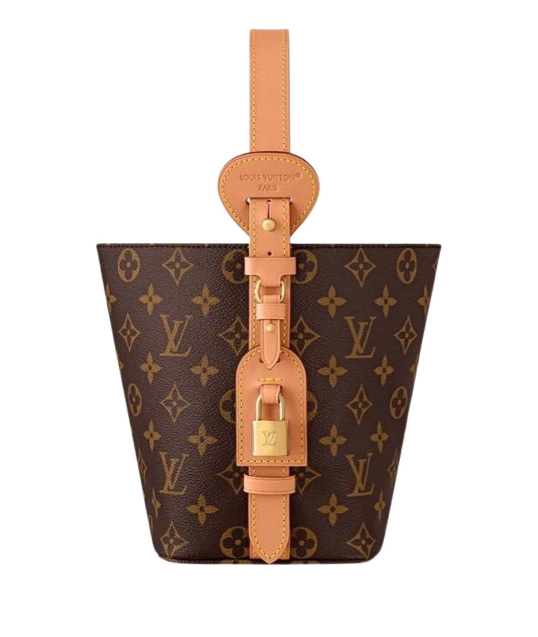 LOUIS VUITTON Коричневая сумка через плечо, фото 1