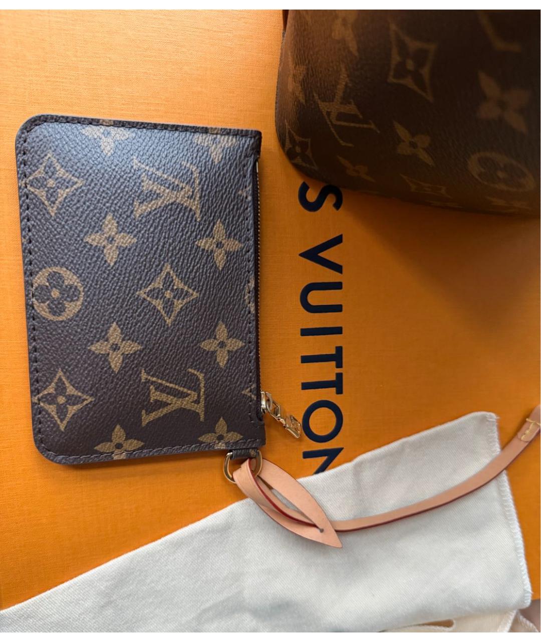 LOUIS VUITTON Коричневая сумка через плечо, фото 7