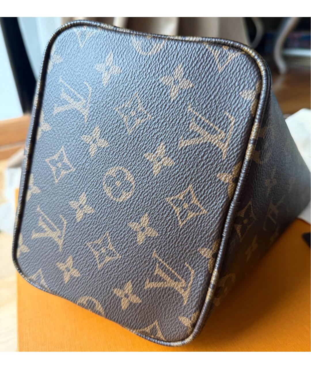 LOUIS VUITTON Коричневая сумка через плечо, фото 4