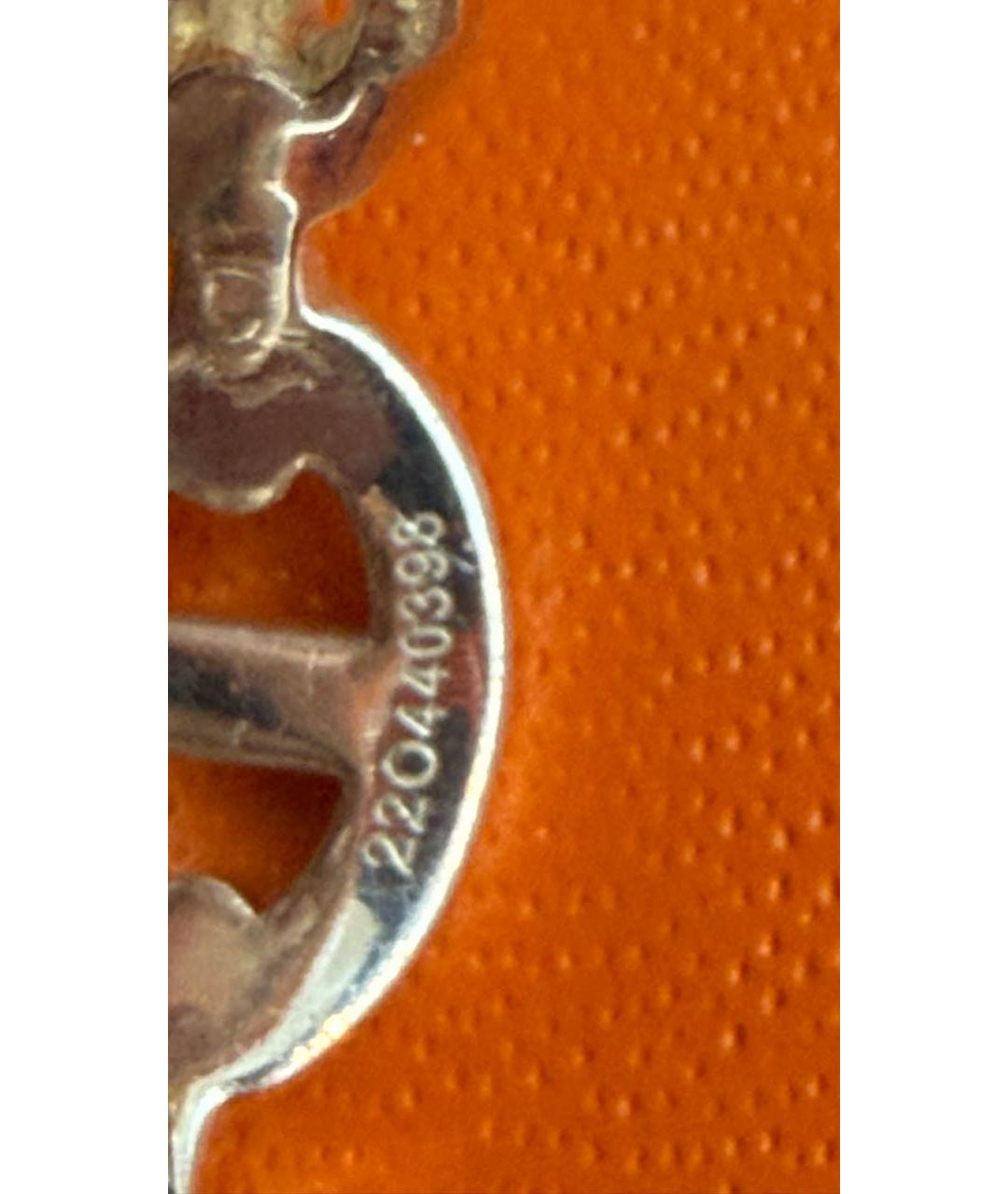 HERMES Серебряное серебряное кольцо, фото 4