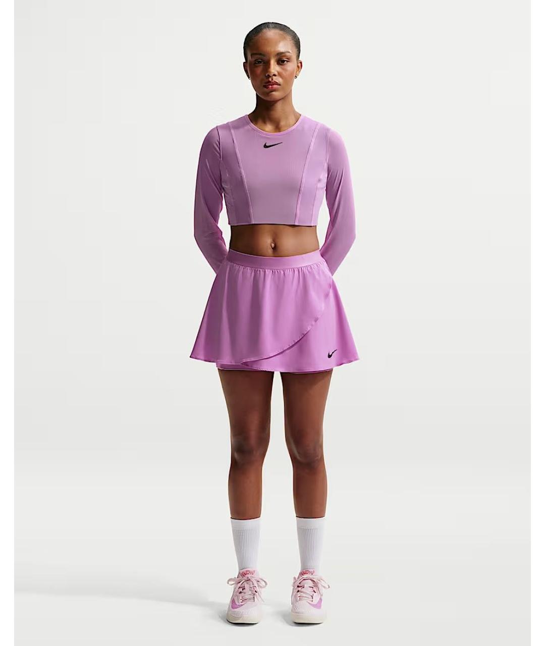 NIKE Розовый полиэстеровый спортивные костюмы, фото 3