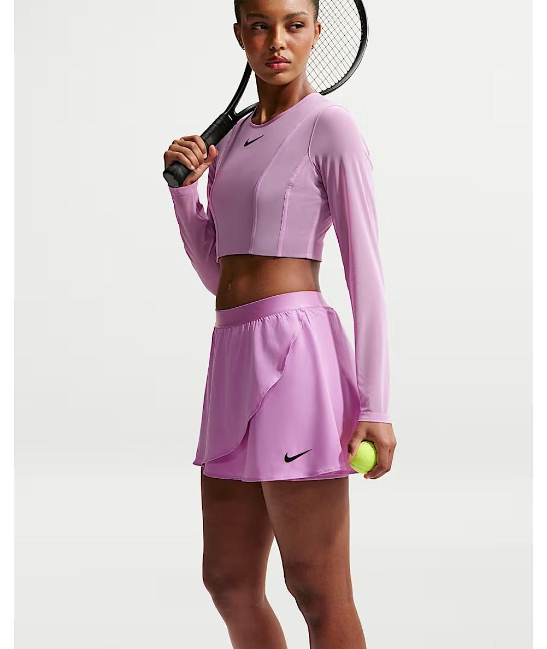 NIKE Розовый полиэстеровый спортивные костюмы, фото 4