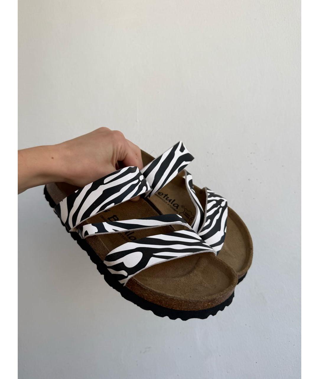 BIRKENSTOCK Черные босоножки, фото 4