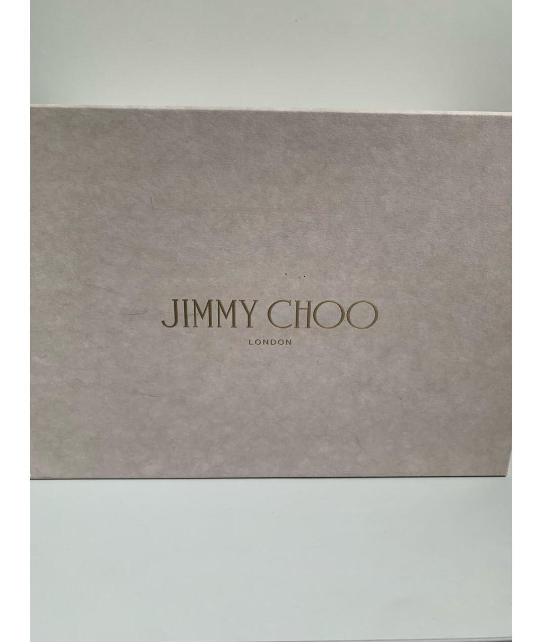 JIMMY CHOO Черные кожаные туфли, фото 6
