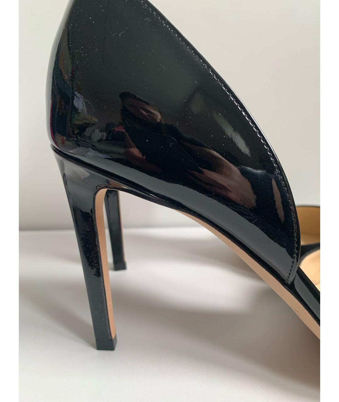 JIMMY CHOO Черные кожаные туфли, фото 7