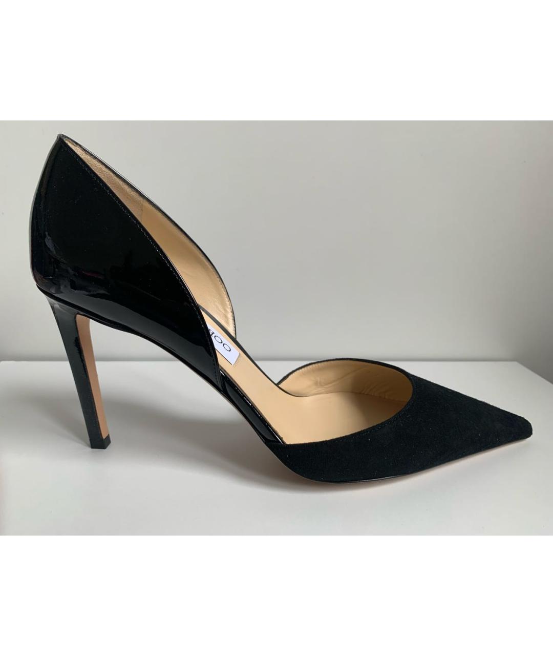 JIMMY CHOO Черные кожаные туфли, фото 8