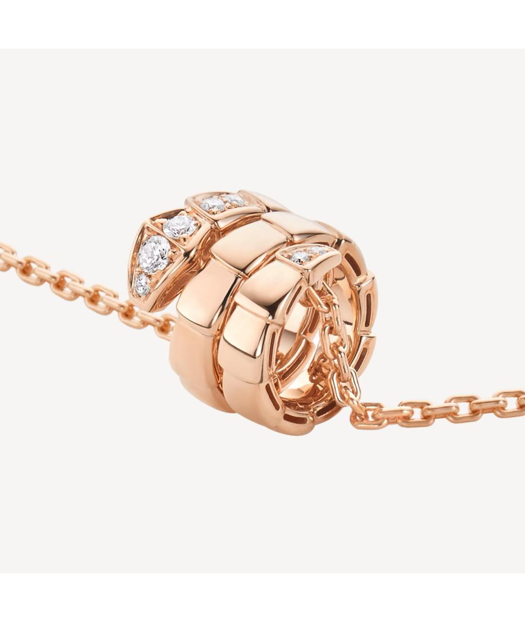 BVLGARI Золотой кулон из розового золота, фото 2