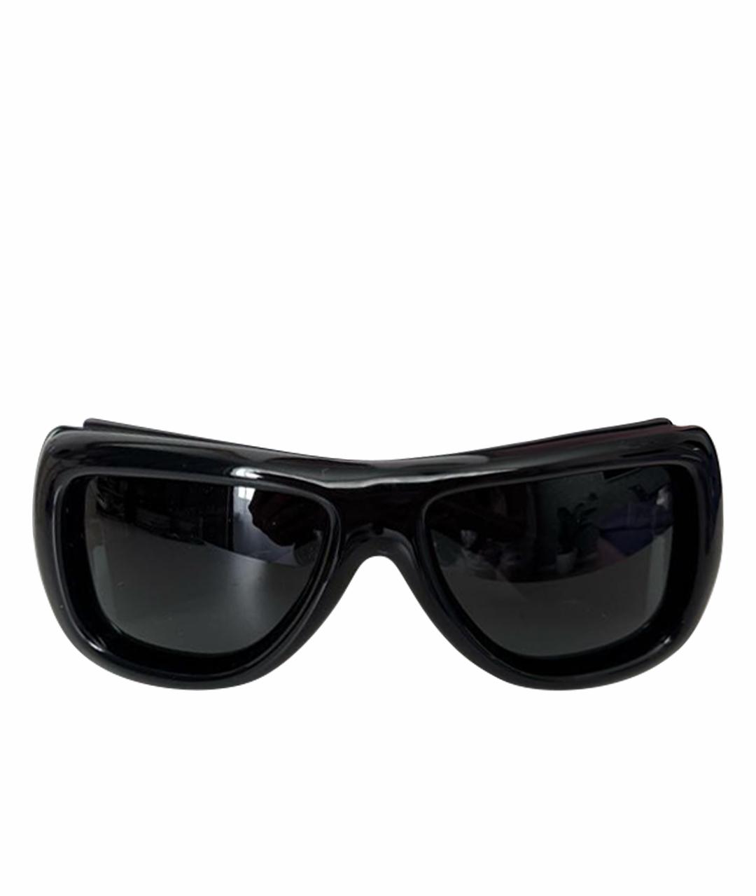 SAINT LAURENT Черные пластиковые солнцезащитные очки, фото 1