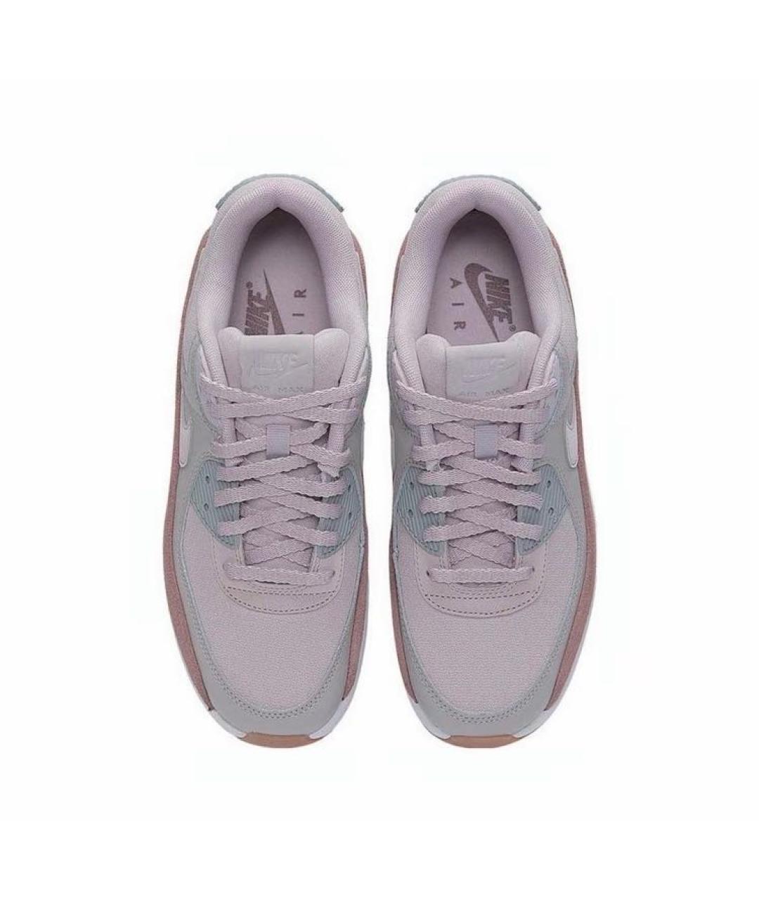NIKE Розовые замшевые кроссовки, фото 3
