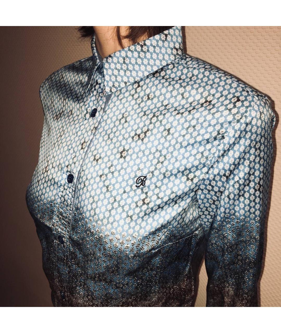 BLUMARINE Шелковая рубашка, фото 6
