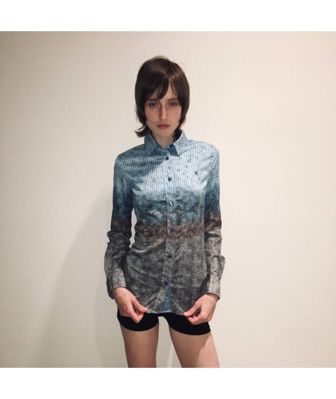 BLUMARINE Шелковая рубашка, фото 7