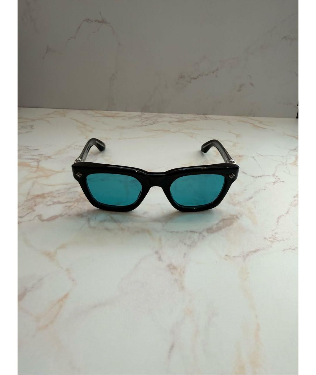 CHROME HEARTS Черные пластиковые солнцезащитные очки, фото 5