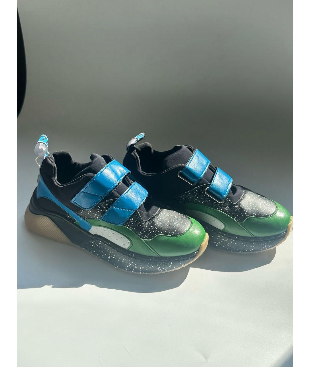 STELLA MCCARTNEY KIDS Черные кроссовки, фото 8