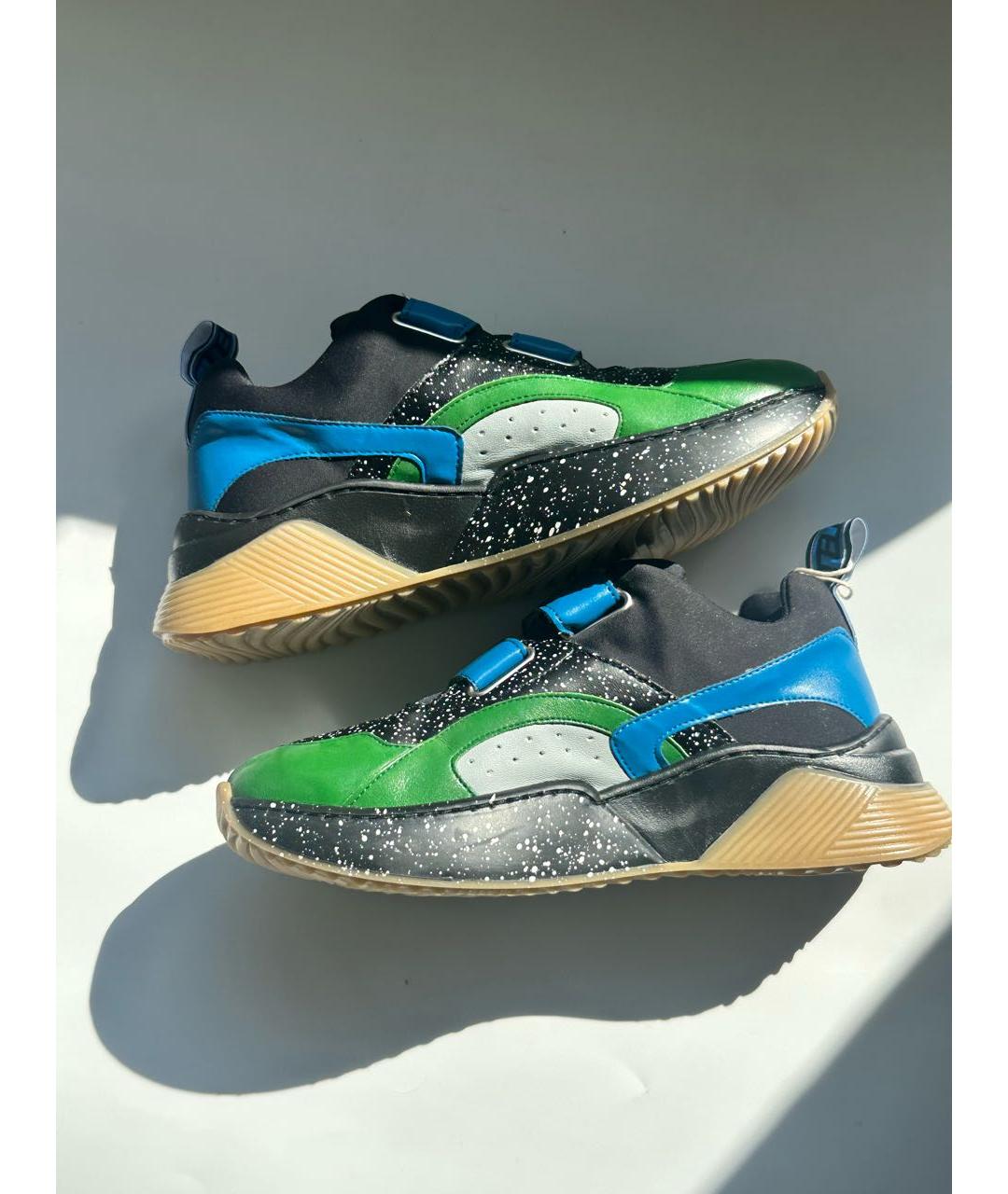 STELLA MCCARTNEY KIDS Черные кроссовки, фото 7