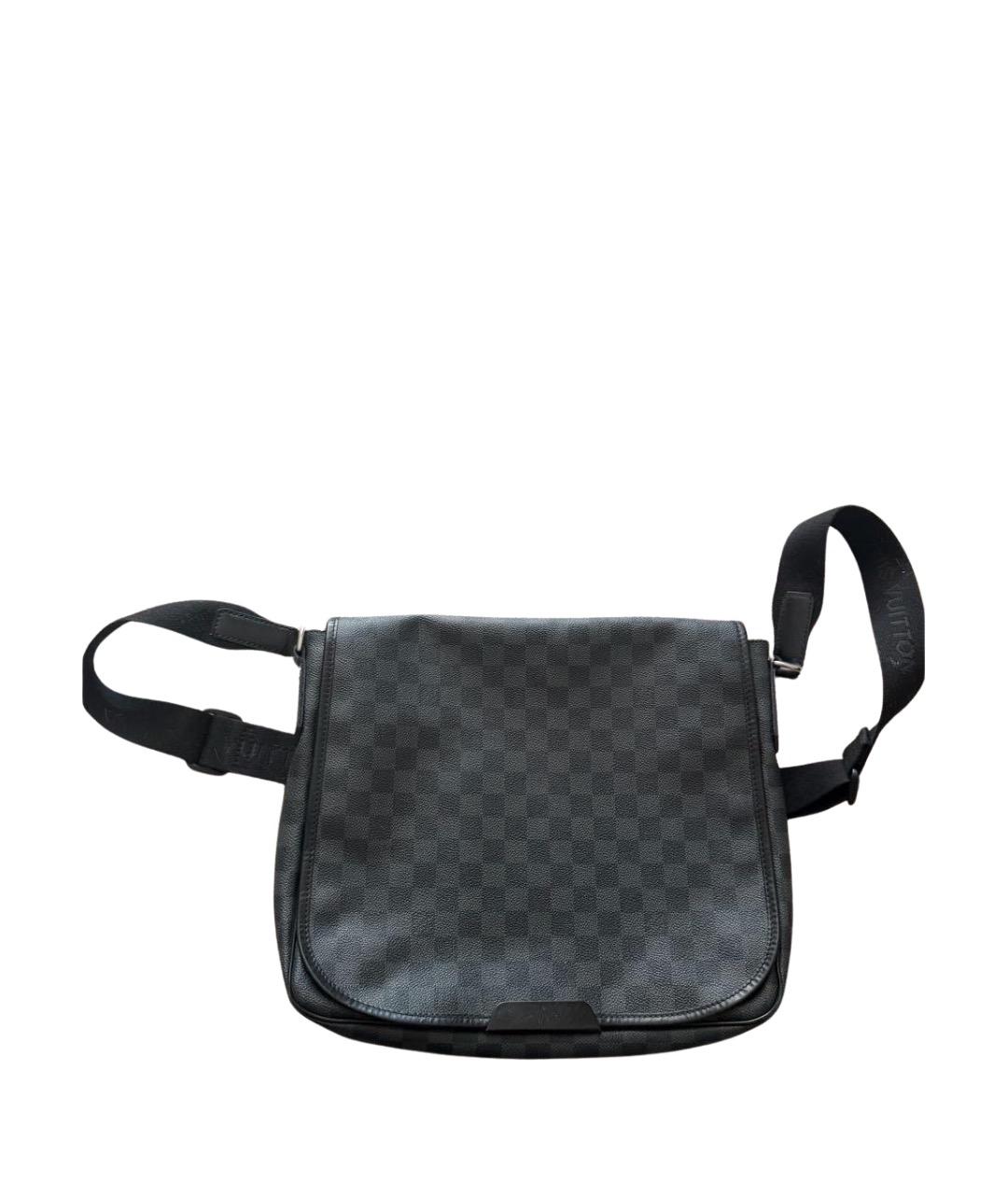 LOUIS VUITTON Серая барсетка, фото 1