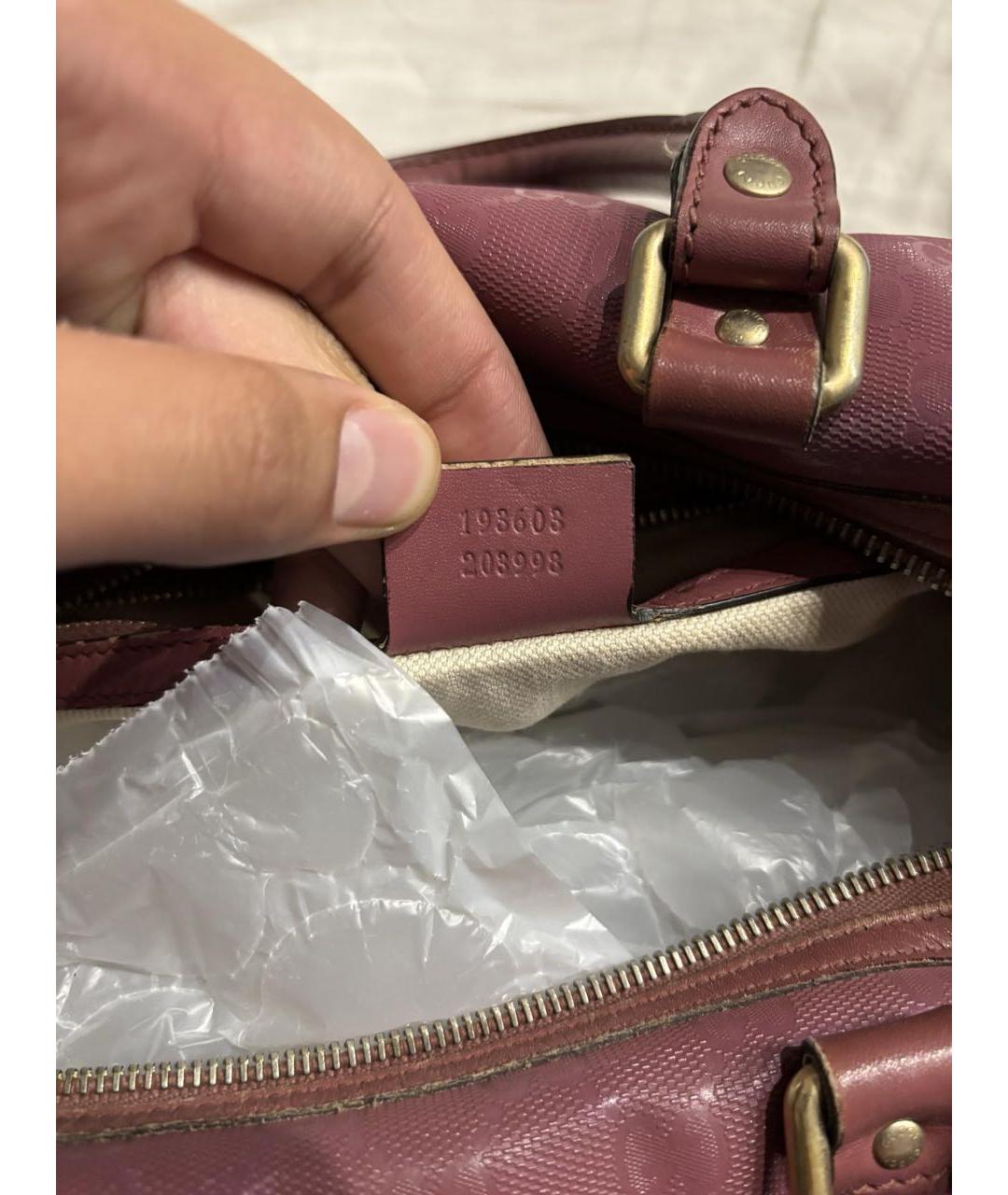 GUCCI Розовая дорожная/спортивная сумка, фото 3