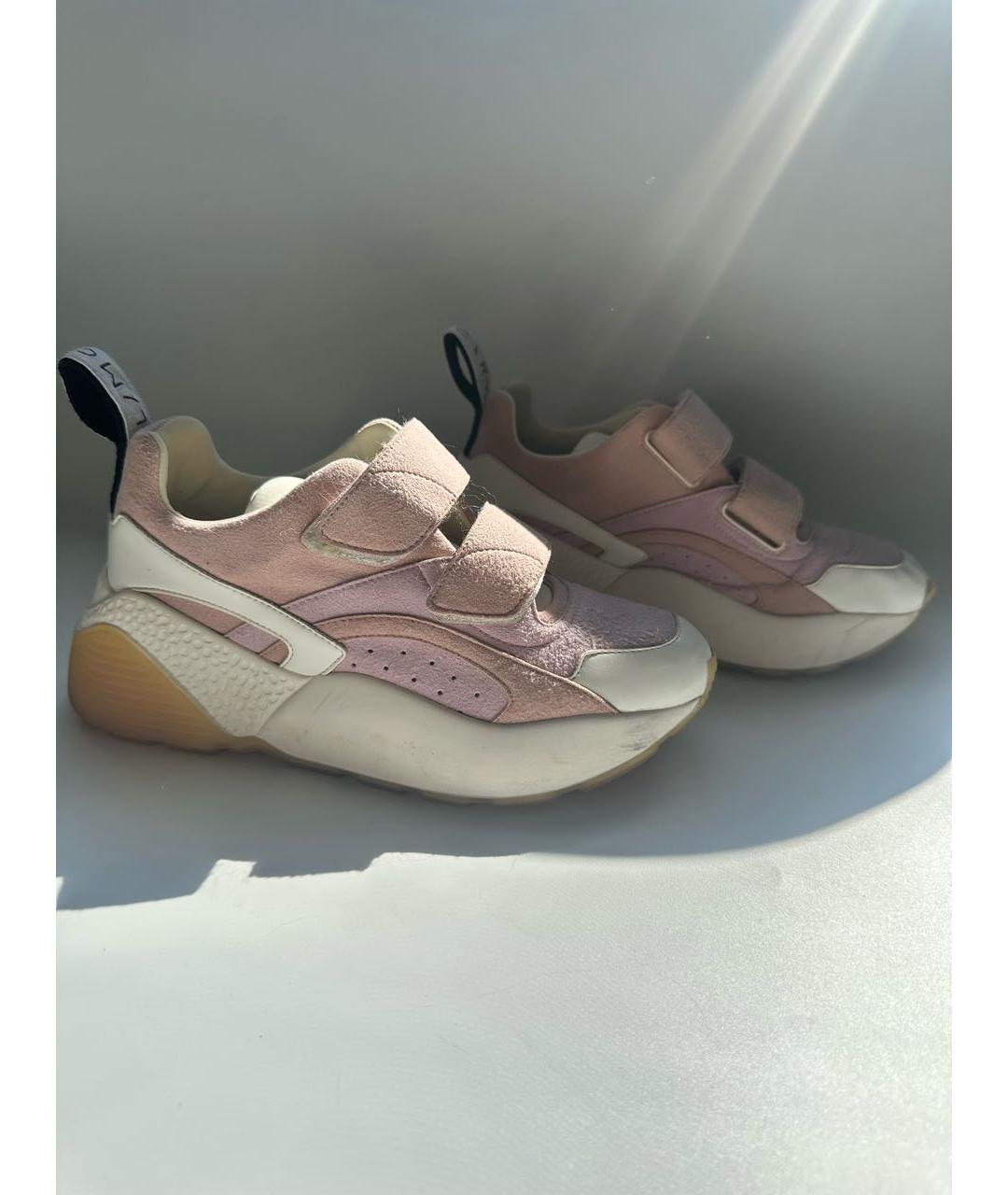 STELLA MCCARTNEY Розовые кроссовки, фото 4