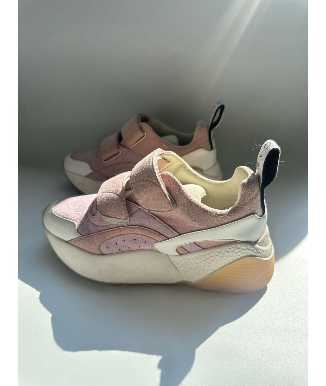 STELLA MCCARTNEY Розовые кроссовки, фото 3