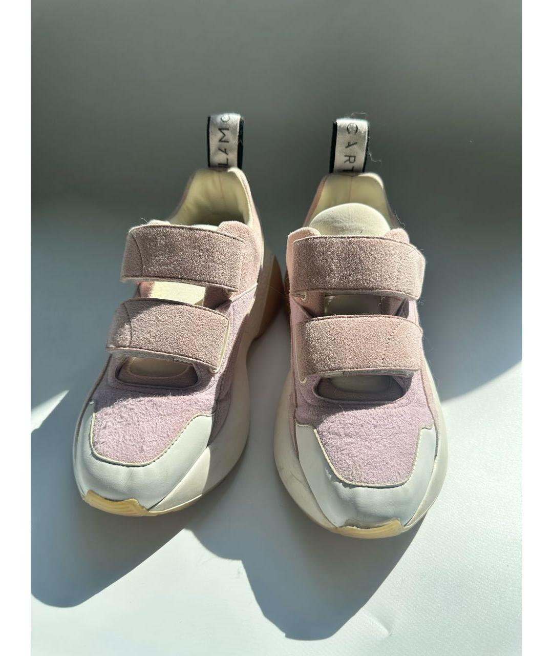STELLA MCCARTNEY Розовые кроссовки, фото 2