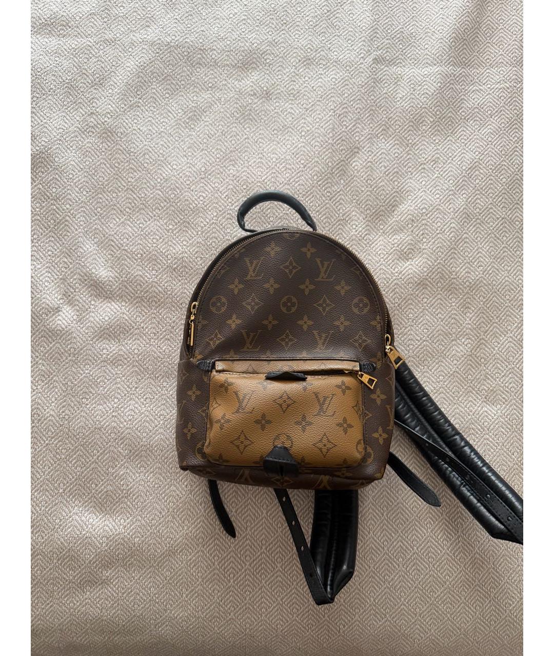 LOUIS VUITTON Коричневый рюкзак, фото 5