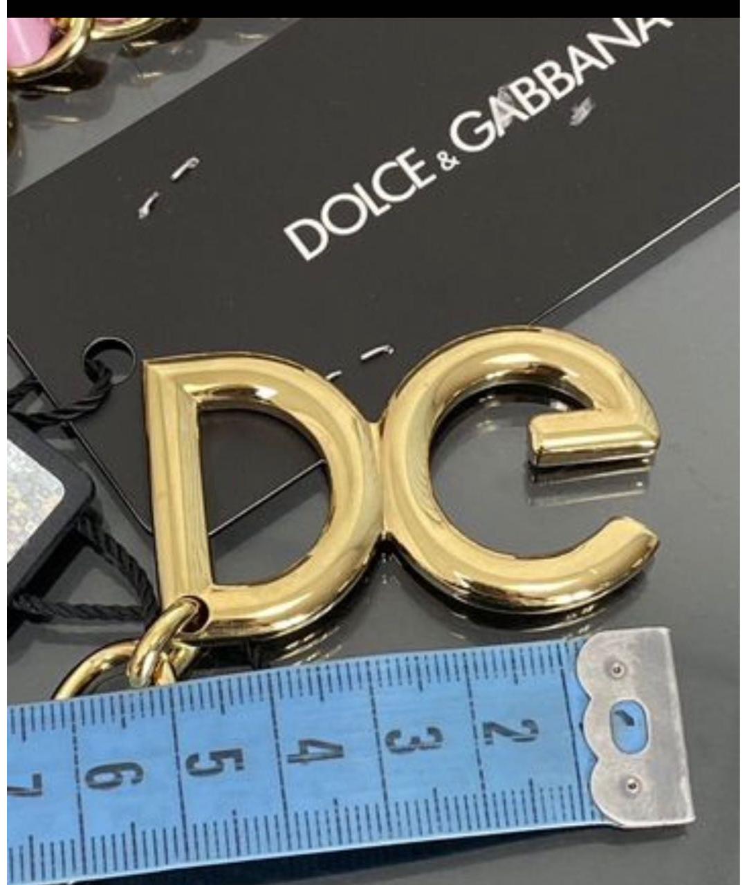 DOLCE&GABBANA Розовый ремень, фото 5