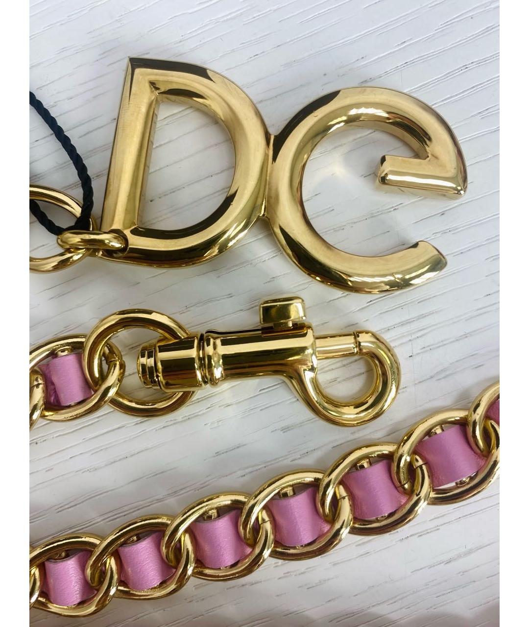 DOLCE&GABBANA Розовый ремень, фото 2