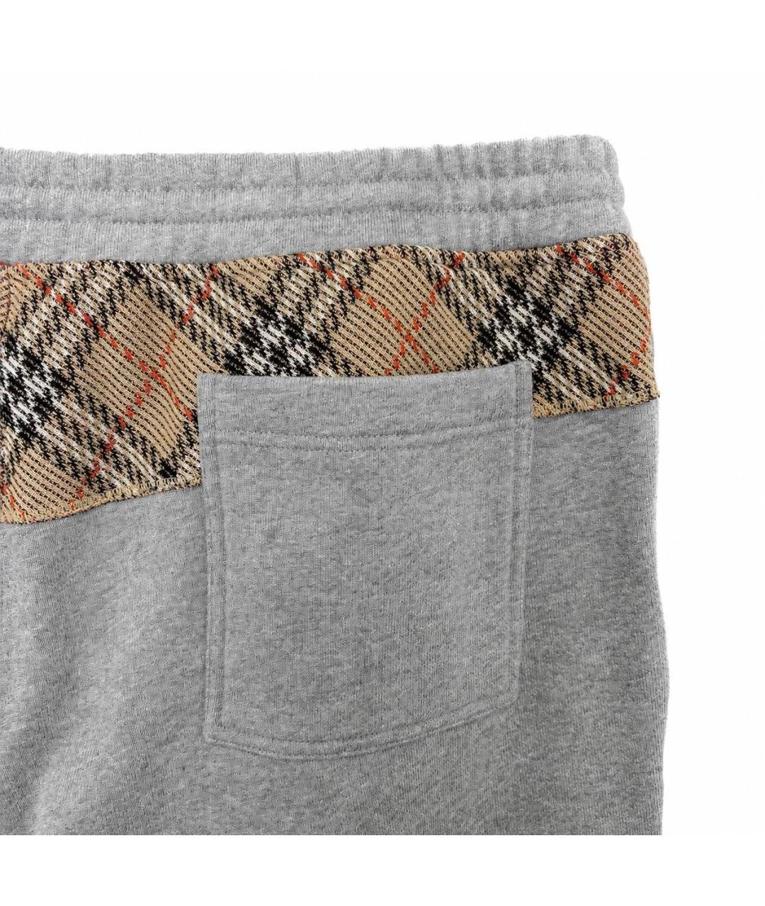 BURBERRY Серые повседневные брюки, фото 3