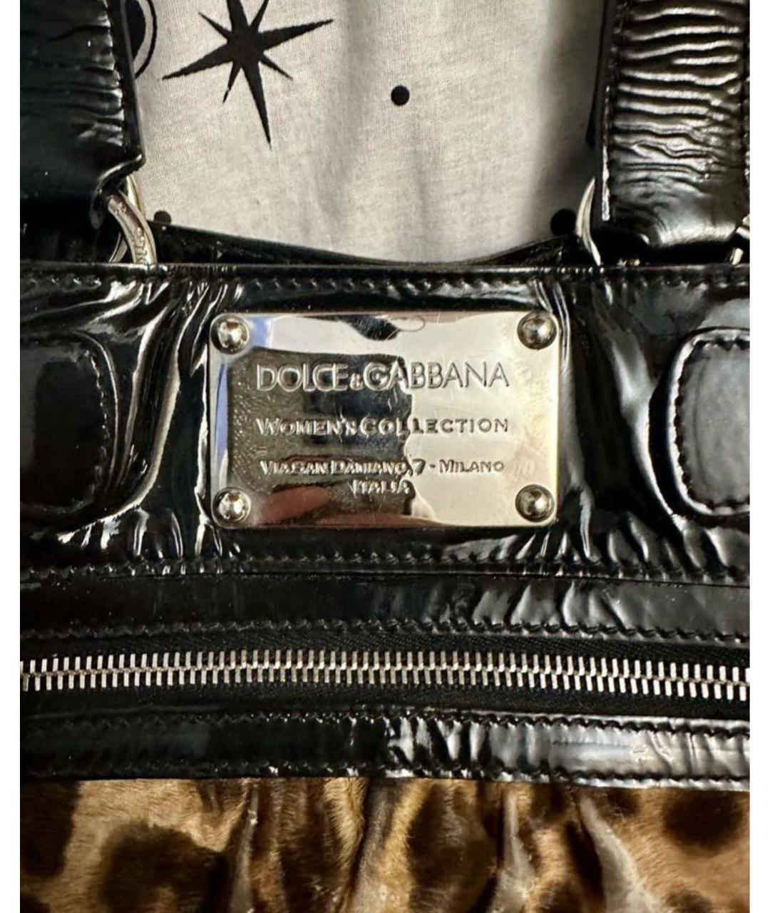 DOLCE&GABBANA Коричневая сумка с короткими ручками, фото 5