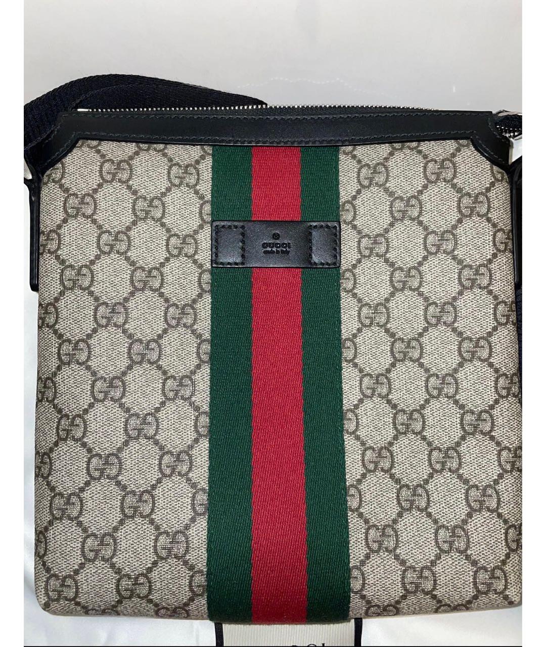 GUCCI Бежевая сумка на плечо, фото 4