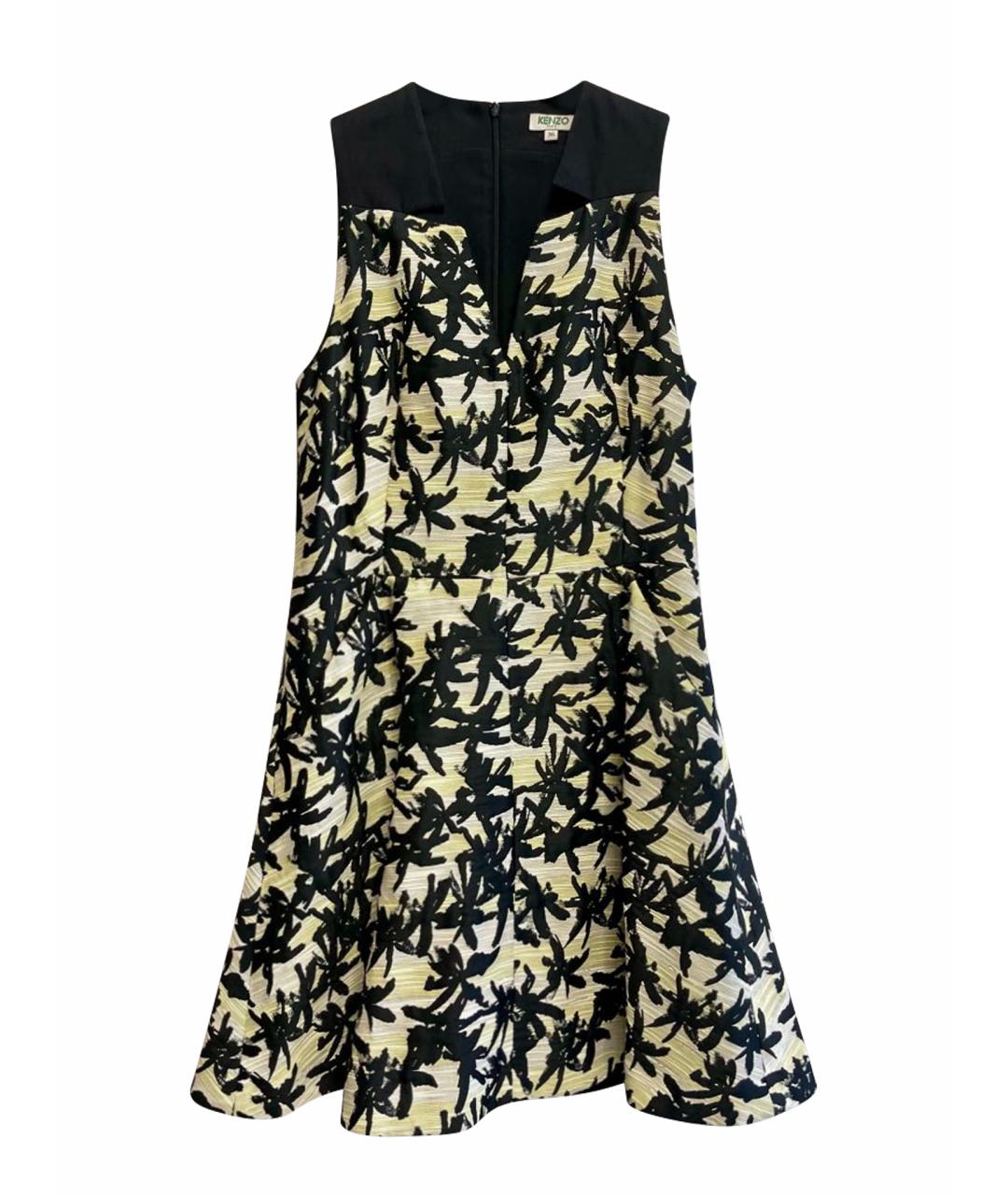 KENZO Мульти хлопковое повседневное платье, фото 1