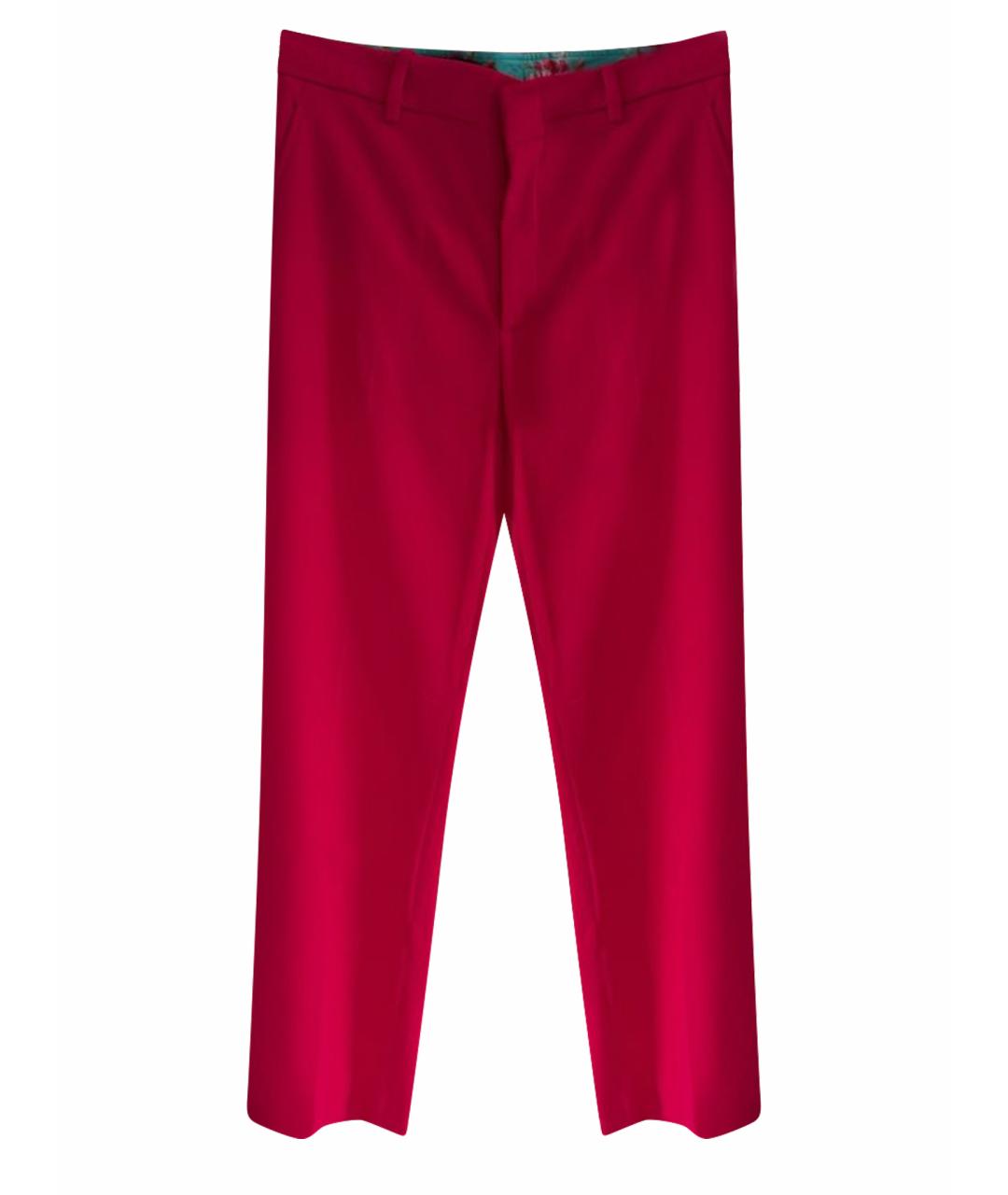 GUCCI Вискозные прямые брюки, фото 1