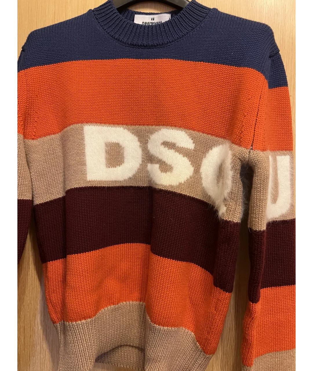 DSQUARED2 Мульти шерстяной джемпер / свитер, фото 2