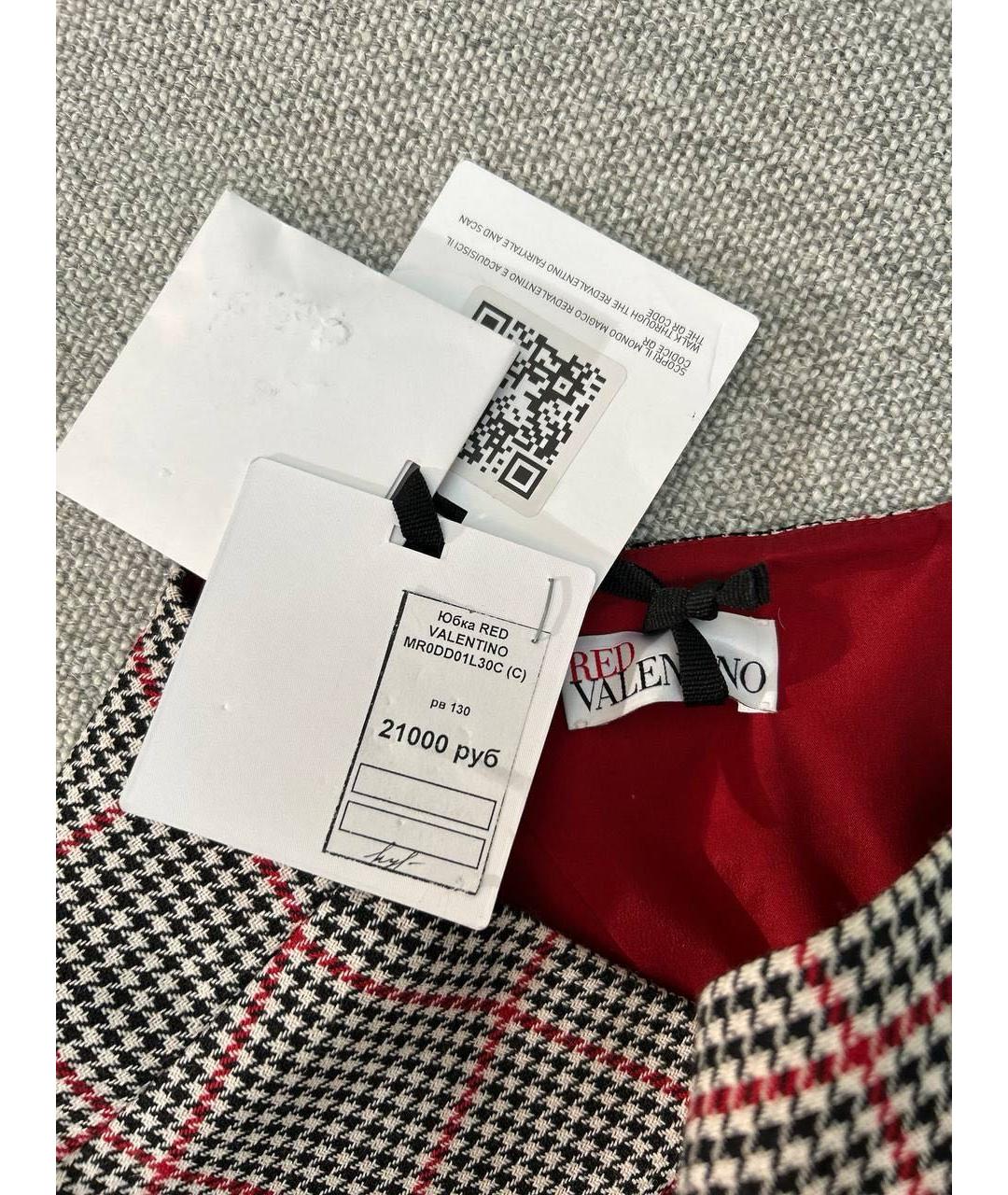 RED VALENTINO Юбка мини, фото 4