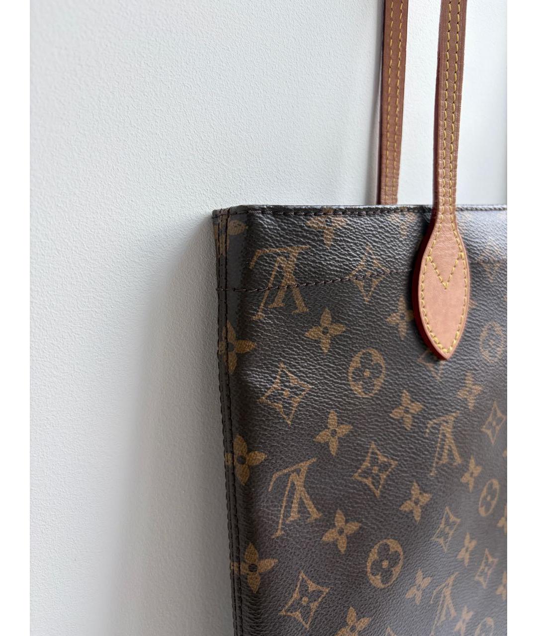 LOUIS VUITTON Коричневая сумка тоут, фото 3