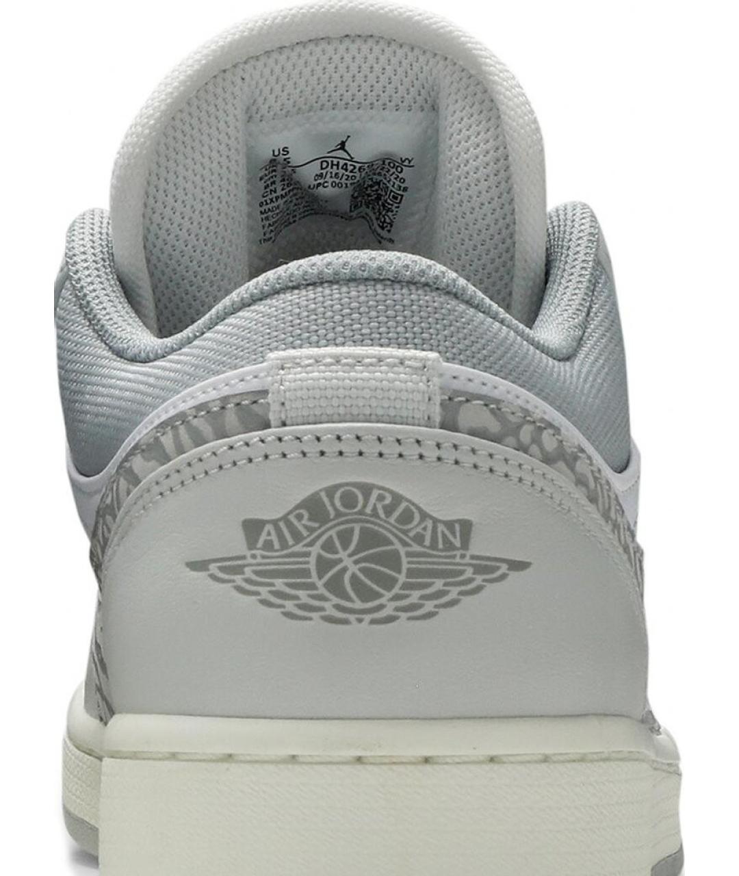 NIKE Серые кожаные кроссовки, фото 2