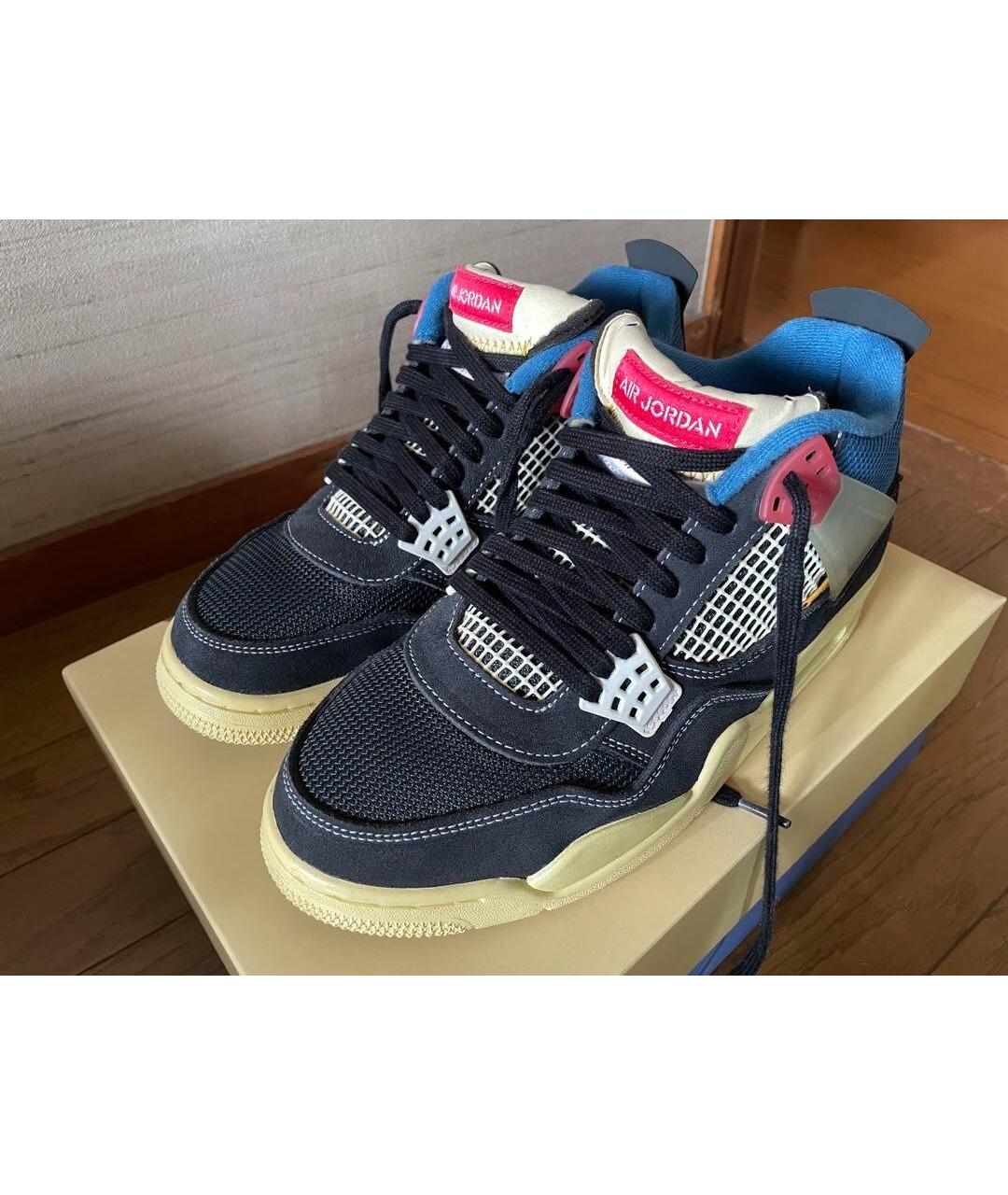 NIKE Черные замшевые высокие кроссовки / кеды, фото 3