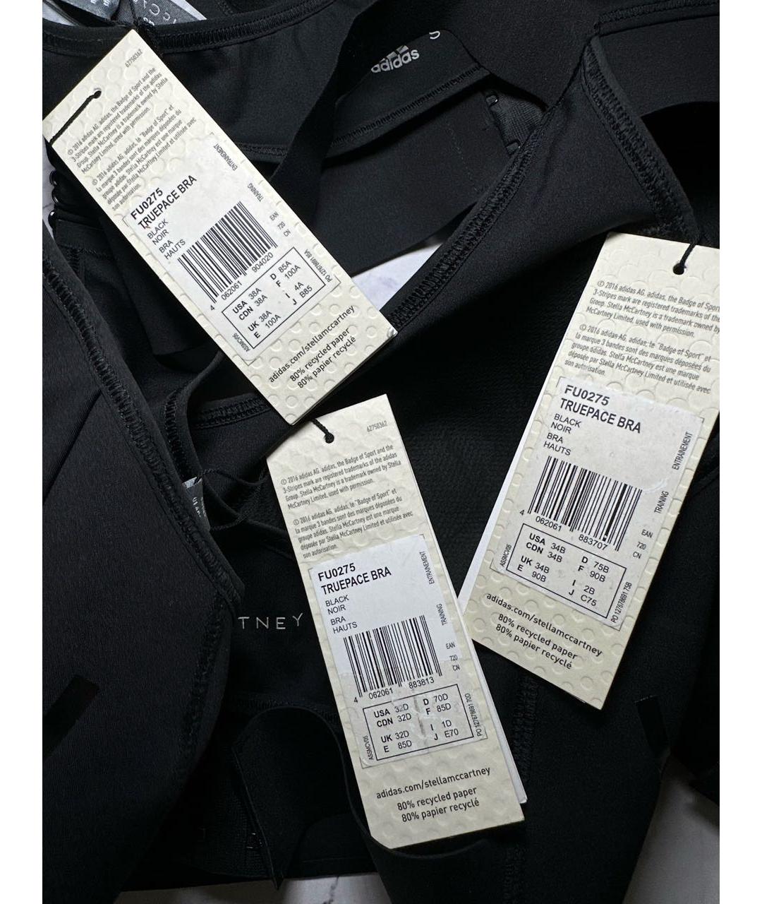ADIDAS BY STELLA MCCARTNEY Черная майка, фото 5