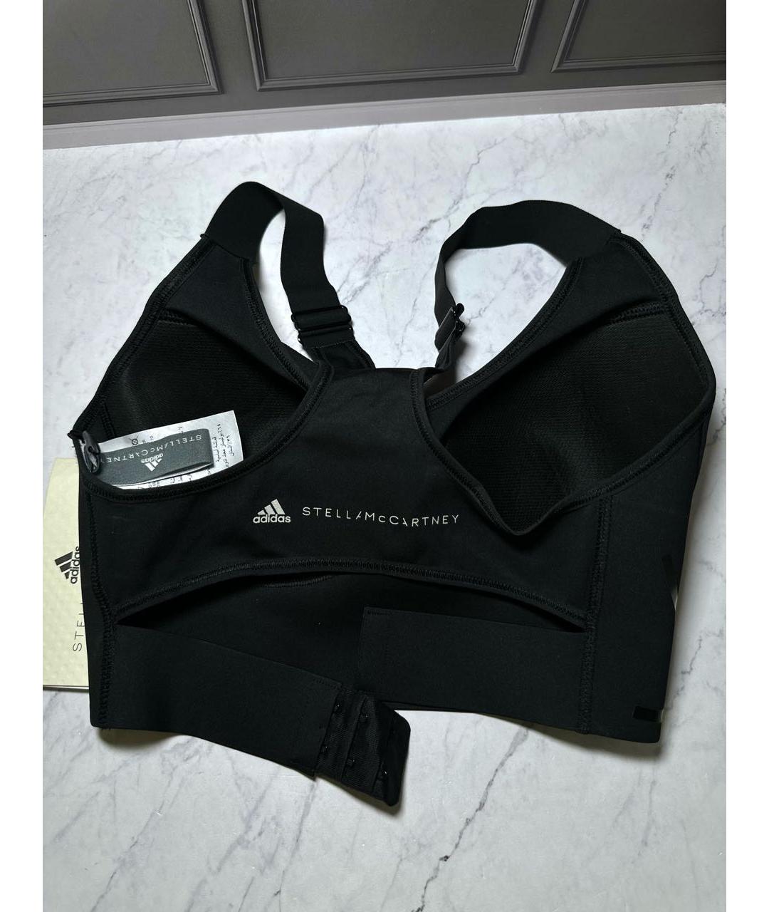 ADIDAS BY STELLA MCCARTNEY Черная майка, фото 4